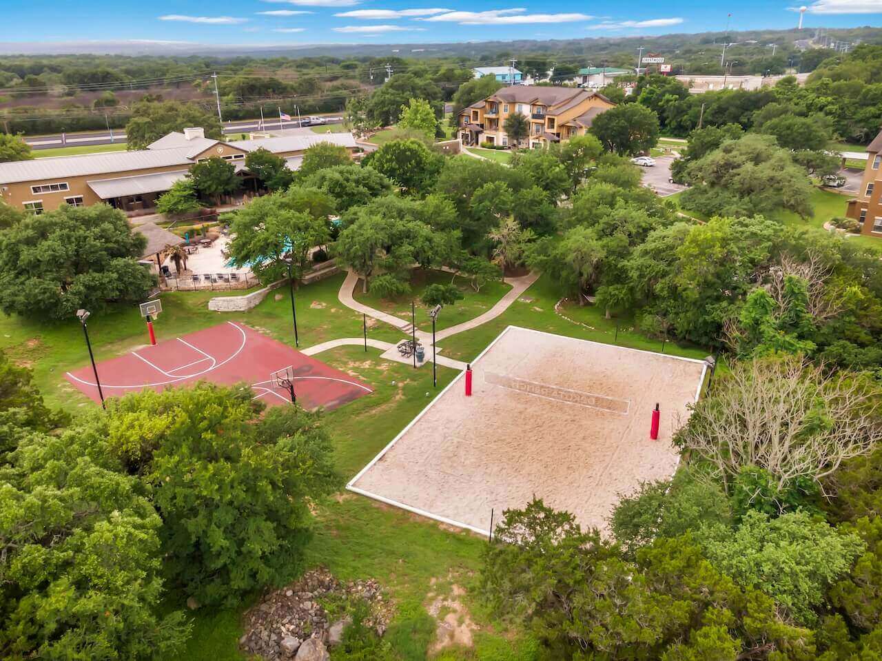 Sand Volleyball Court